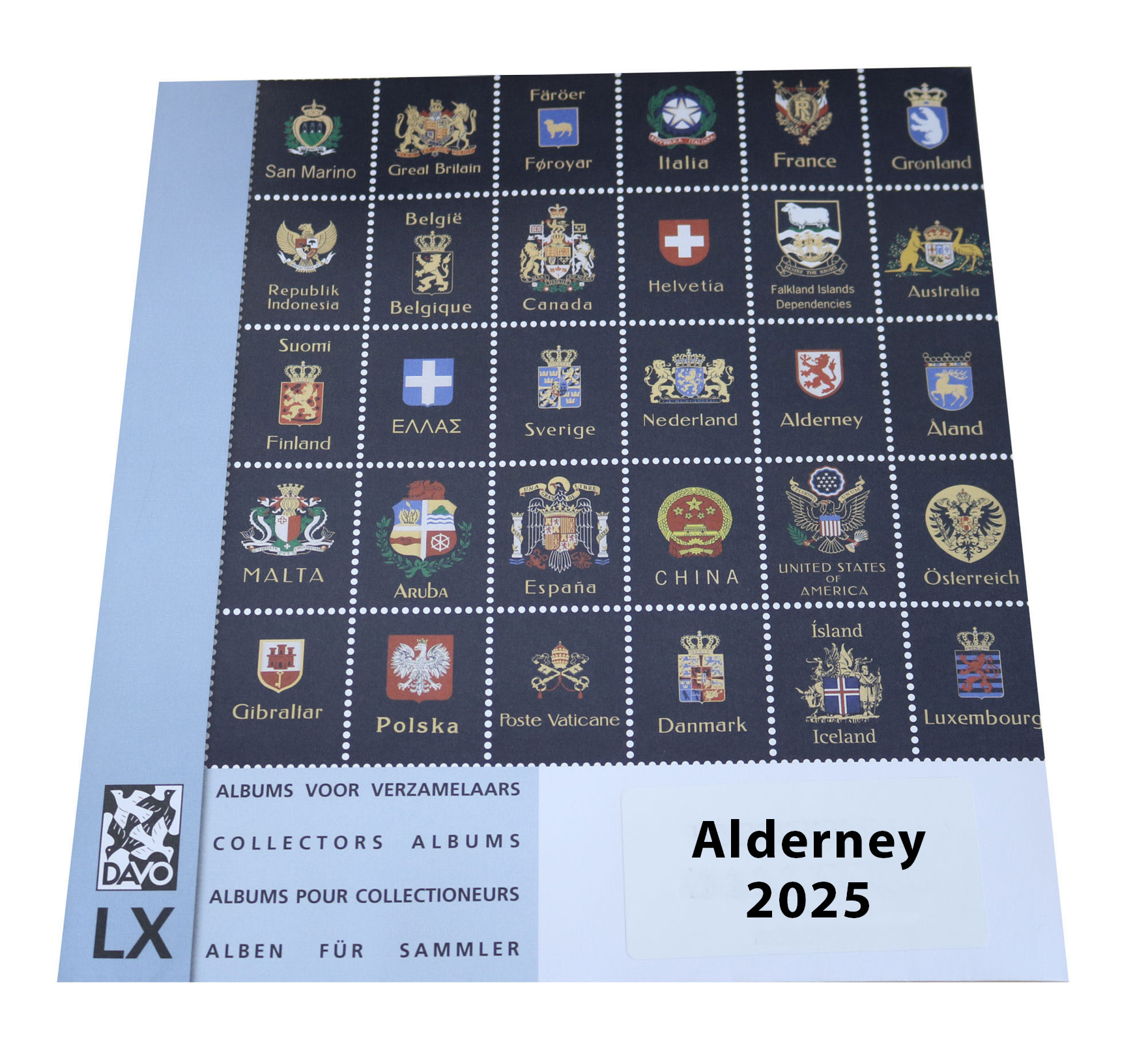 Alderney 2025 Davo Luxury Hingeless Supplement